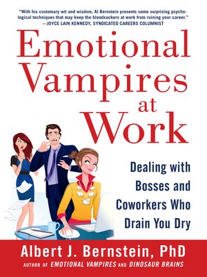 cover image of Emotional Vampires at Work